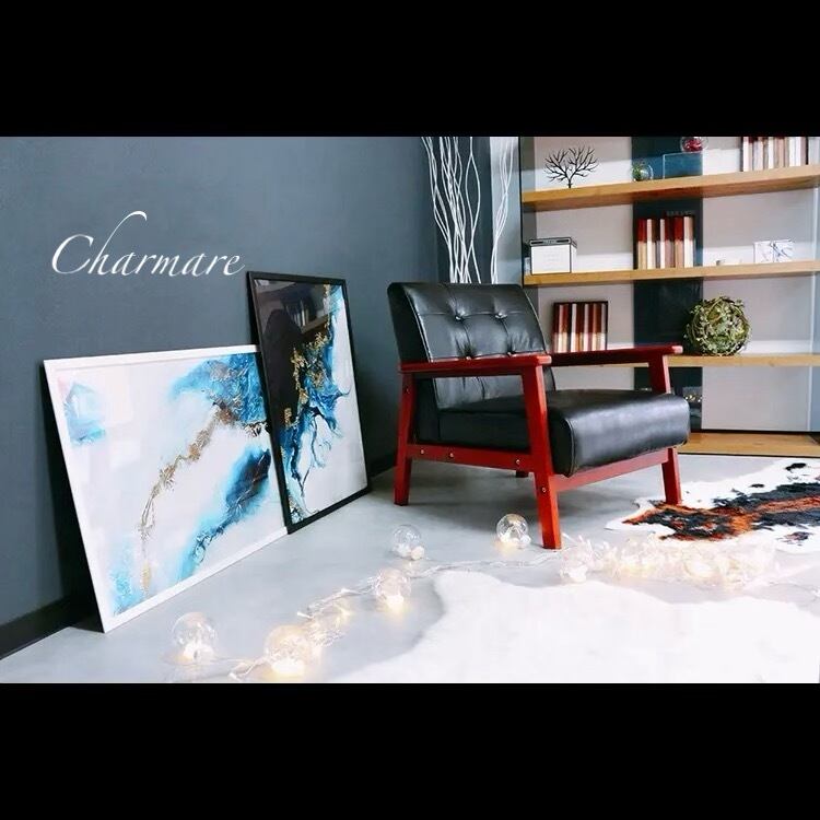 BIG‼ 50×70cm／全3type【ブルーニュアンスキャンバスアート