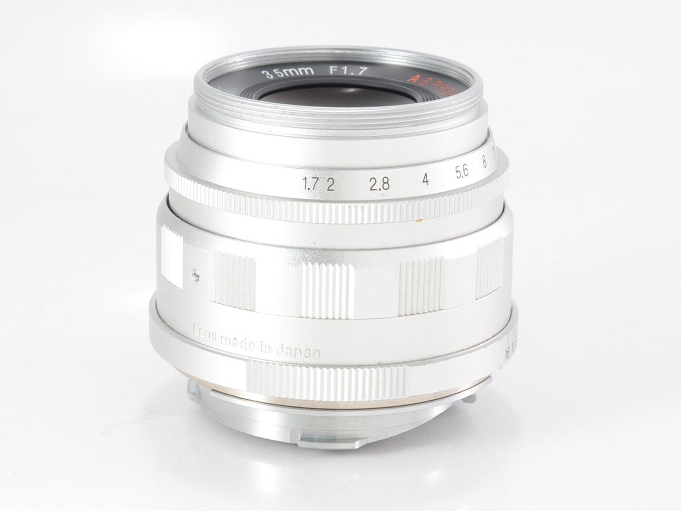 Voigtlander ULTRON 35mm F1.7 Aspherical シルバー 元箱 MLリング付