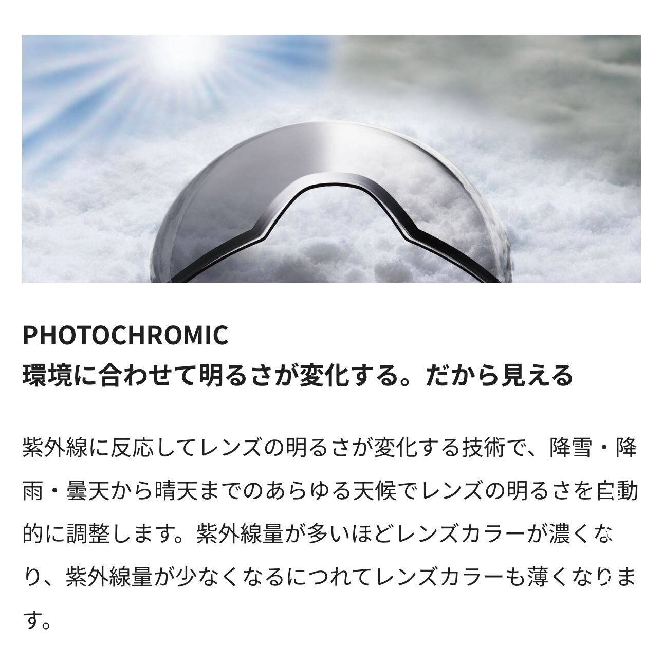 特典あり】25-26モデル . DICE . 『 GOODMAN 』Photochromic Ultra
