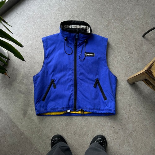 90s NAUTICA" COMPETITION "nylon sailing vest【仙台店】