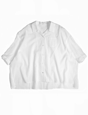 Co. Li. Ripstop Open Collar Shirt