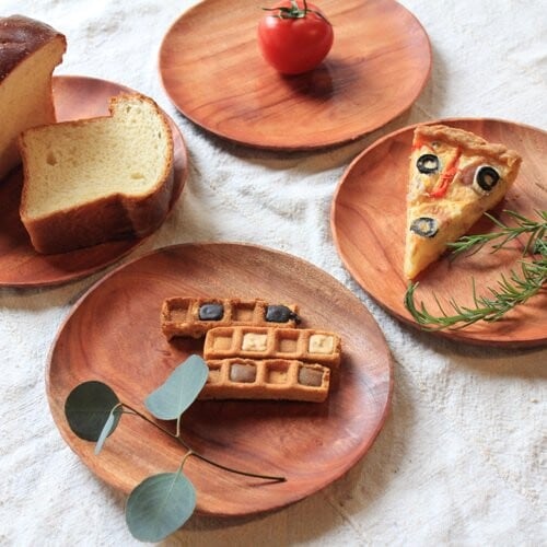 フェアトレード】neem ラウンドプレートL | NOOS Hayama