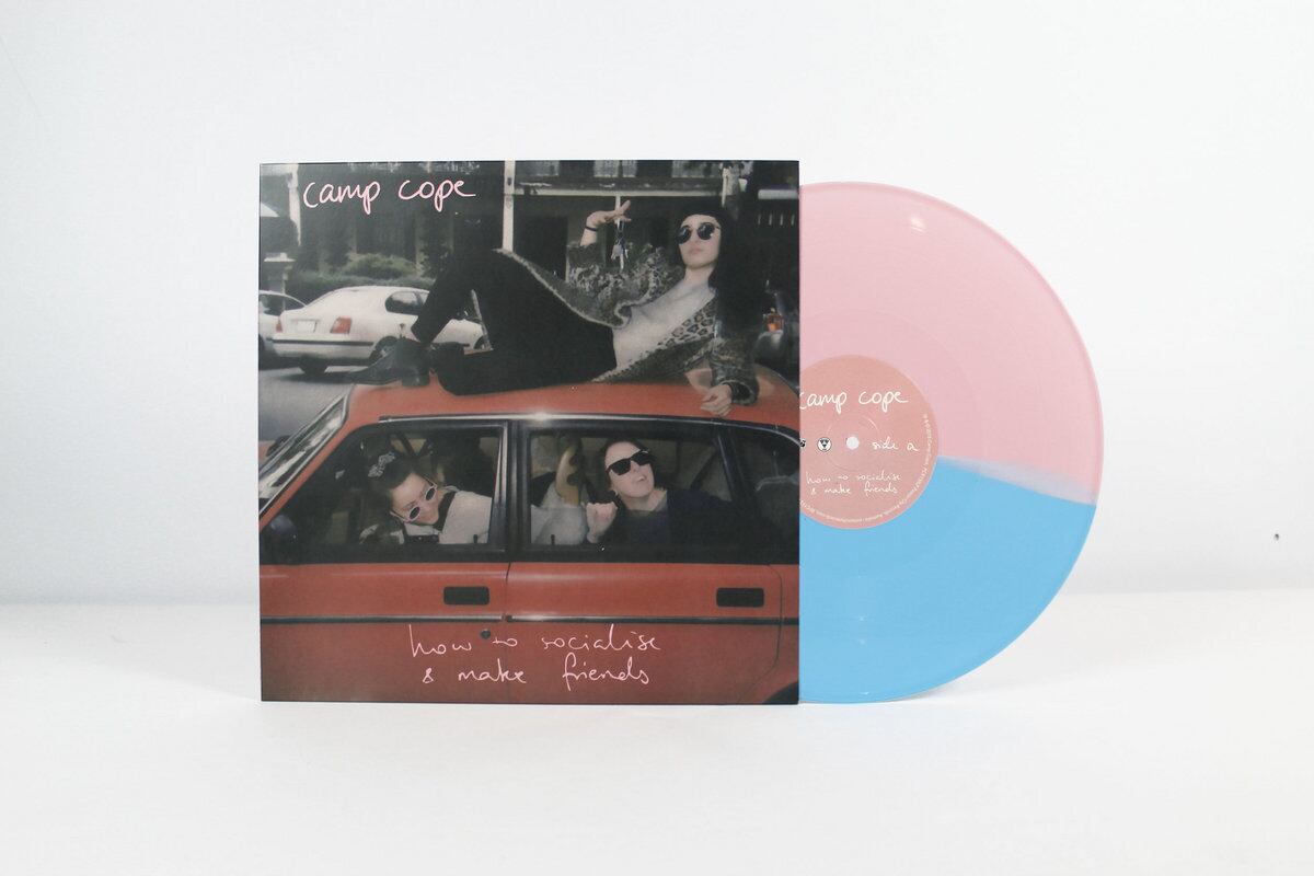 CAMP COPE / How to Socialise & Make Friends（500 Ltd Blue and Pink LP）