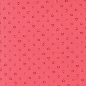 限定数2！55 X45cmカット販売  USAコットン サマータイム　サンシャイン/ダークピンク
