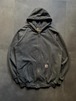 Carhartt カーハート フルジップパーカー Original Fit グレー S 裏起毛 ロゴパッチ