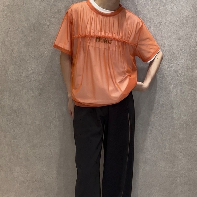 【HCAE】TULLE TｰSHIRT