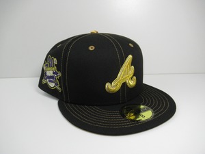 Exclusive NEW ERA 59fifty Atlanta Braves　アトランタ・ブレーブス　Black