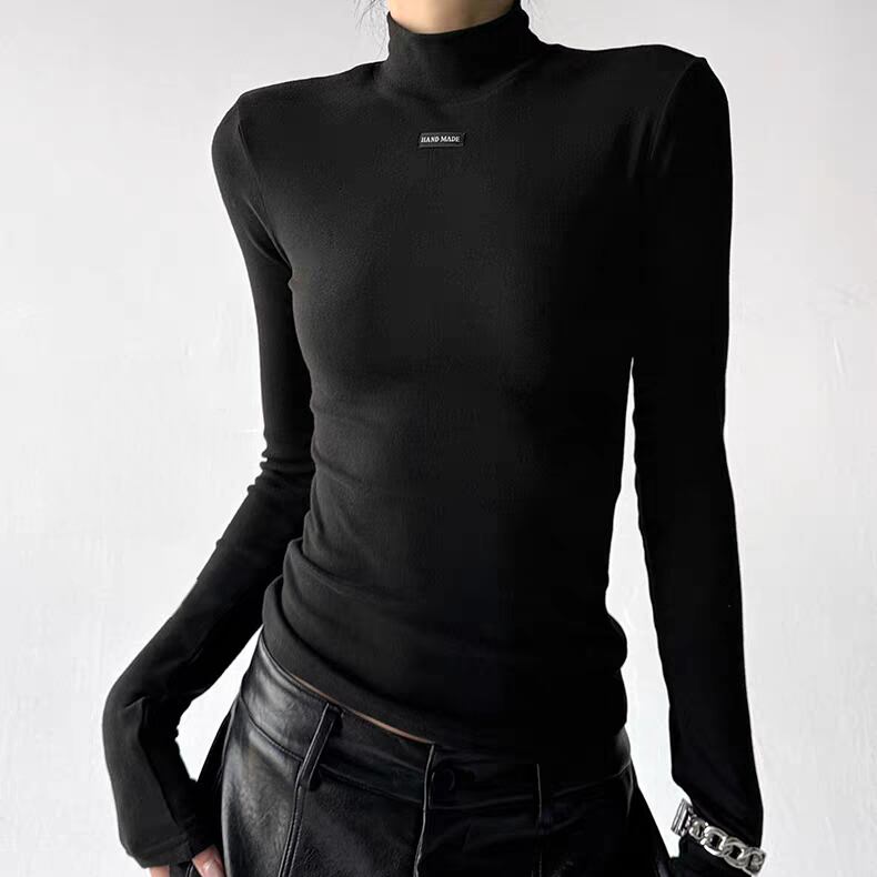 ハイネストレッチ ロングスリーブトップス ◆col L00445