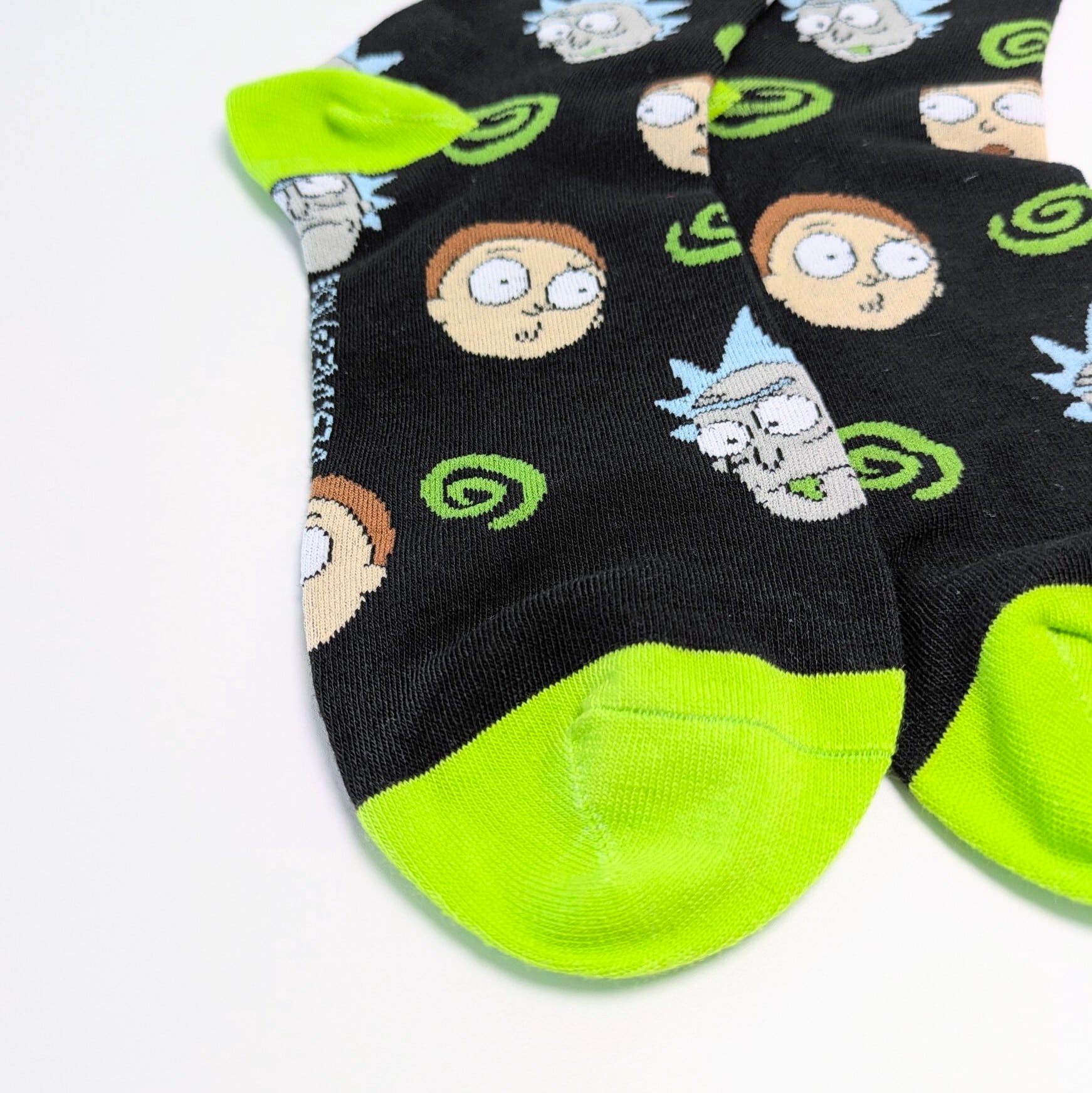 ♧【 crew socks / クルーソックス 】Rick and Morty ( リック・アンド・モーティ )  靴下 / ソックス〚アメリカン雑貨 アメトイ〛