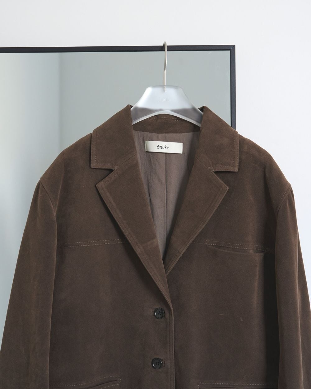 anuke アンヌーク Eco Suede Jacket 62520102 | ANERCA & L.I.V