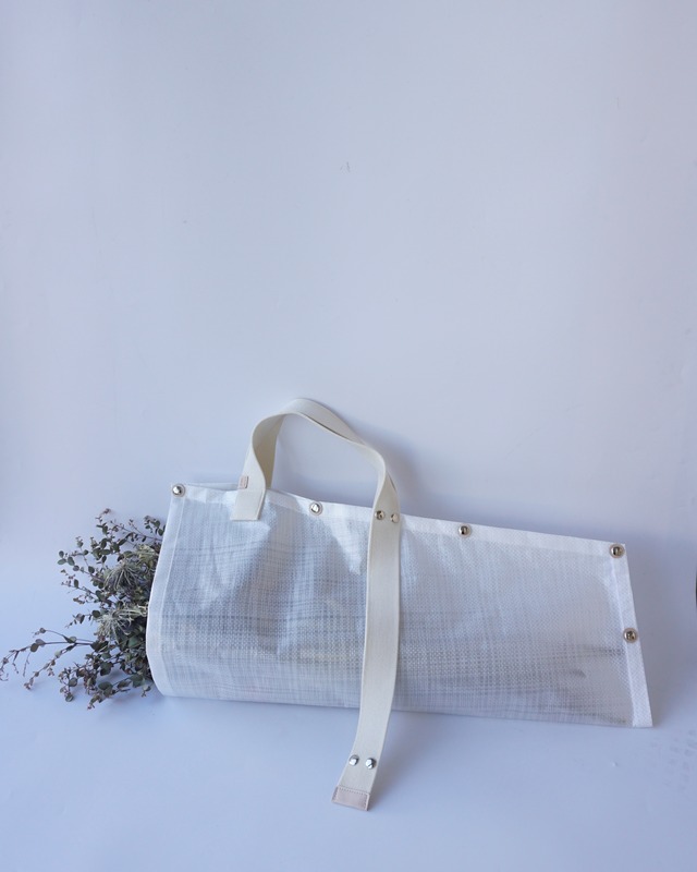 【再入荷】STAN Product Bouquet bag〈 white 〉