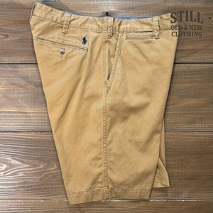 2000's  POLO  Ralph Lauren COTTON SHORTS 【サイズ表記 33】 / 2000年代 ポロ ラルフローレン コットン チノ ショーツ