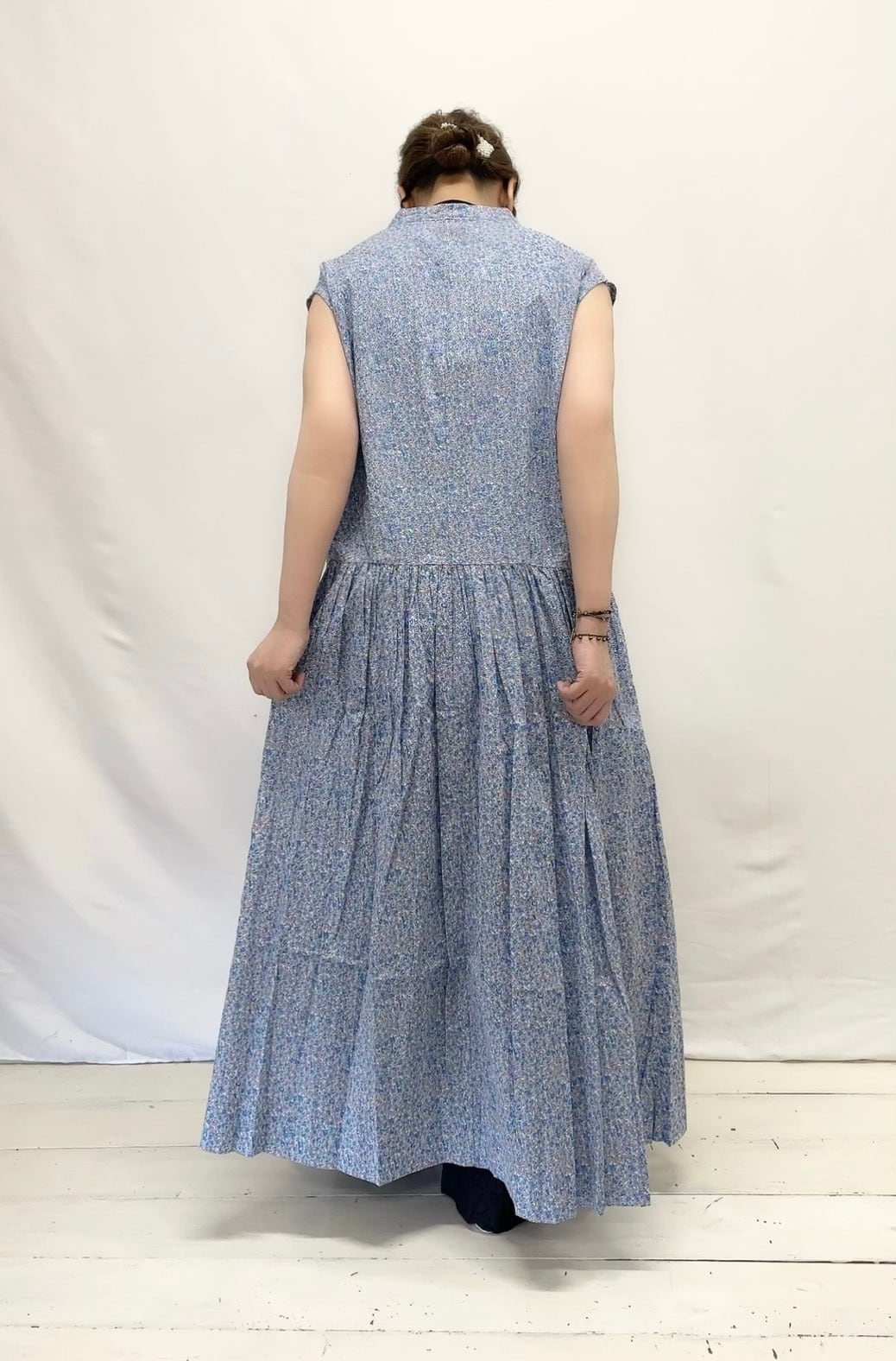 veritecoeur】LIBERTY PRINT ノースリーブワンピース / VC-2848