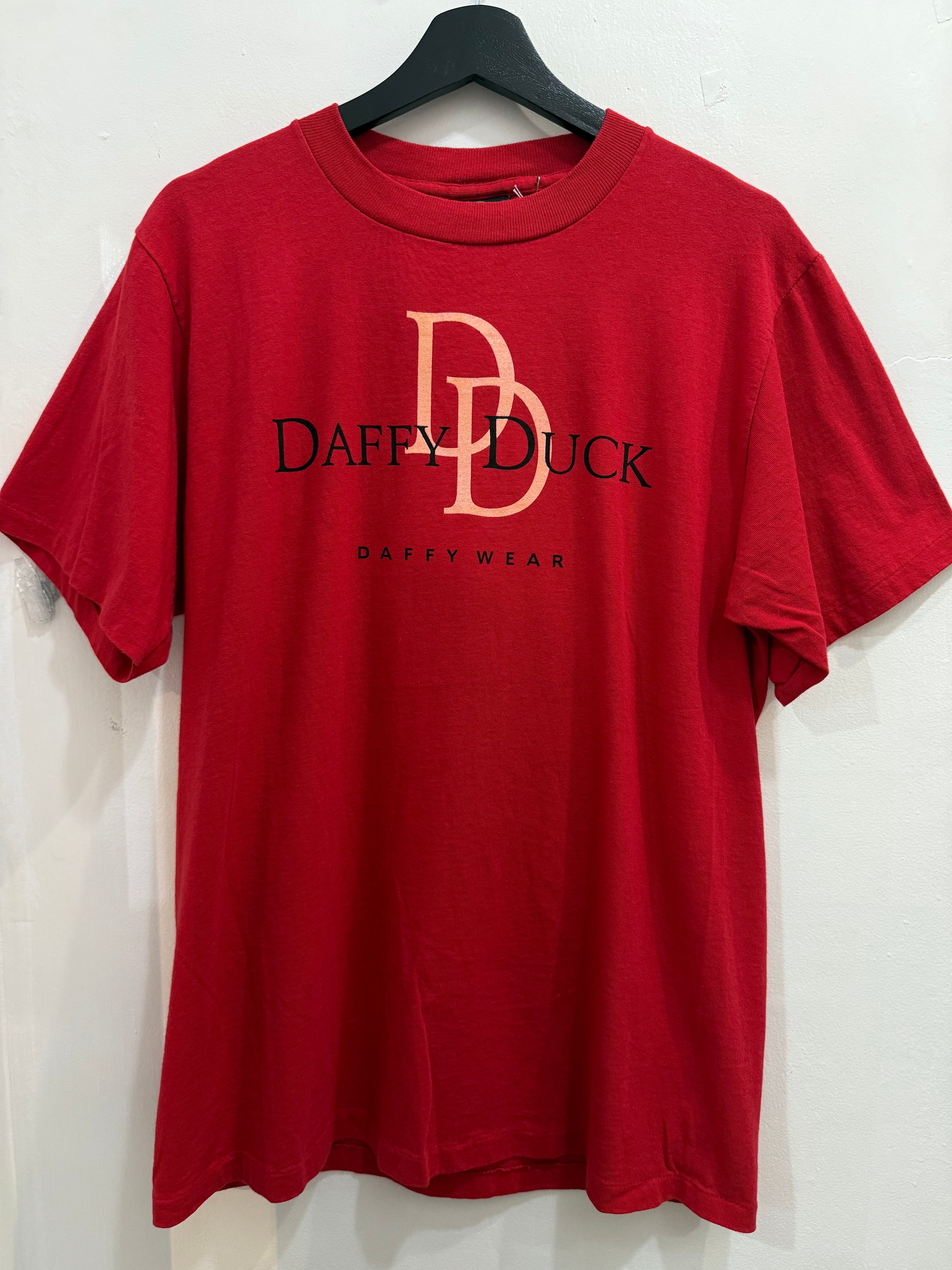 90s Looney Tunes Calvin Klein Parody Daffy Duck Tee /ルーニー
