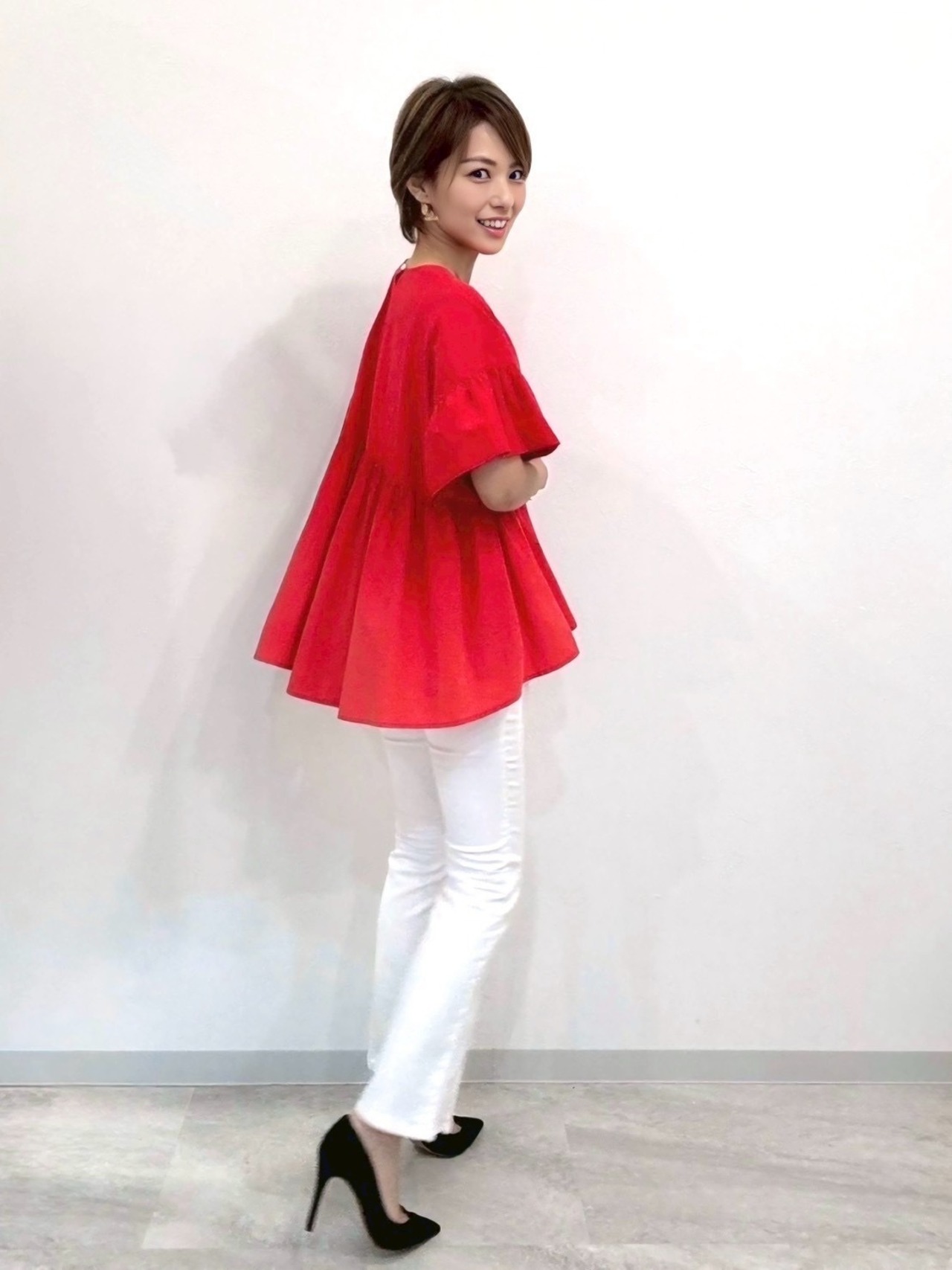 グラデーションブラウス