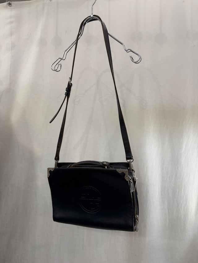 "Jean Paul Gaultier" leather mini trunk bag