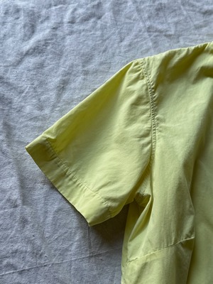 "KATHARINE HAMNETT" S/S Lime Yellow Shirt