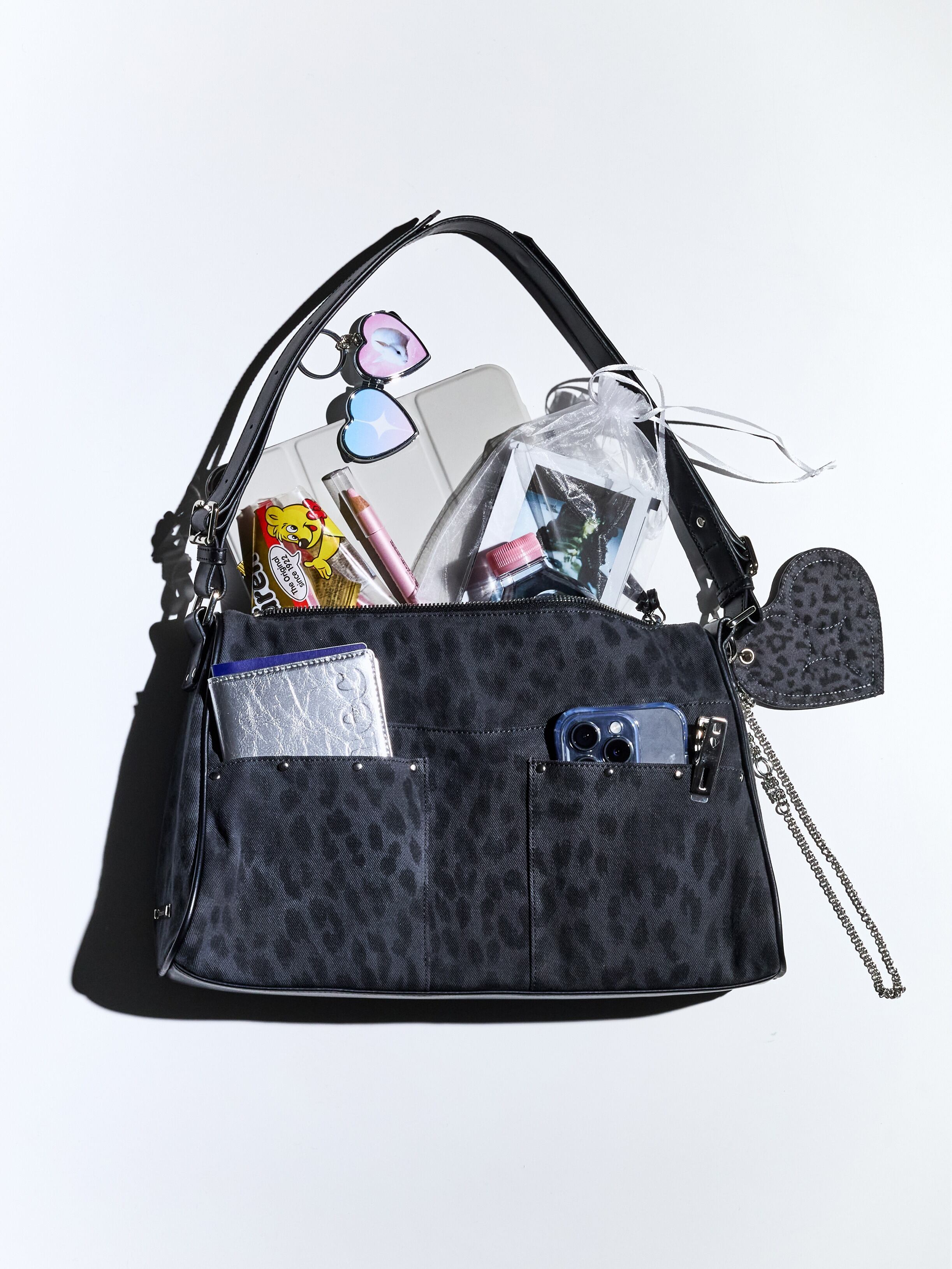 ☆IZNA ジミン 着用！！【FENNEC】 BASH BAG SET - LEOPARD