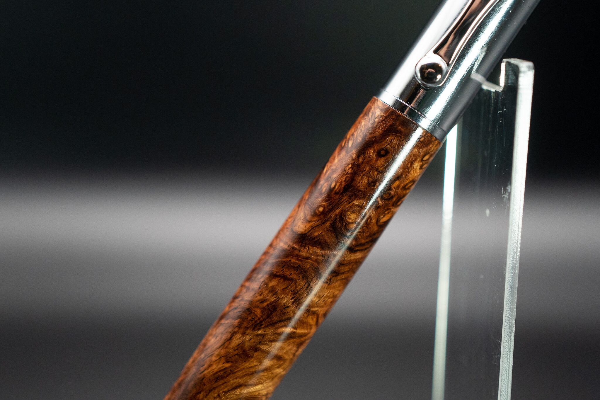 【最高峰の瘤材】ホンジュラスローズウッド瘤杢 特上 silver FP