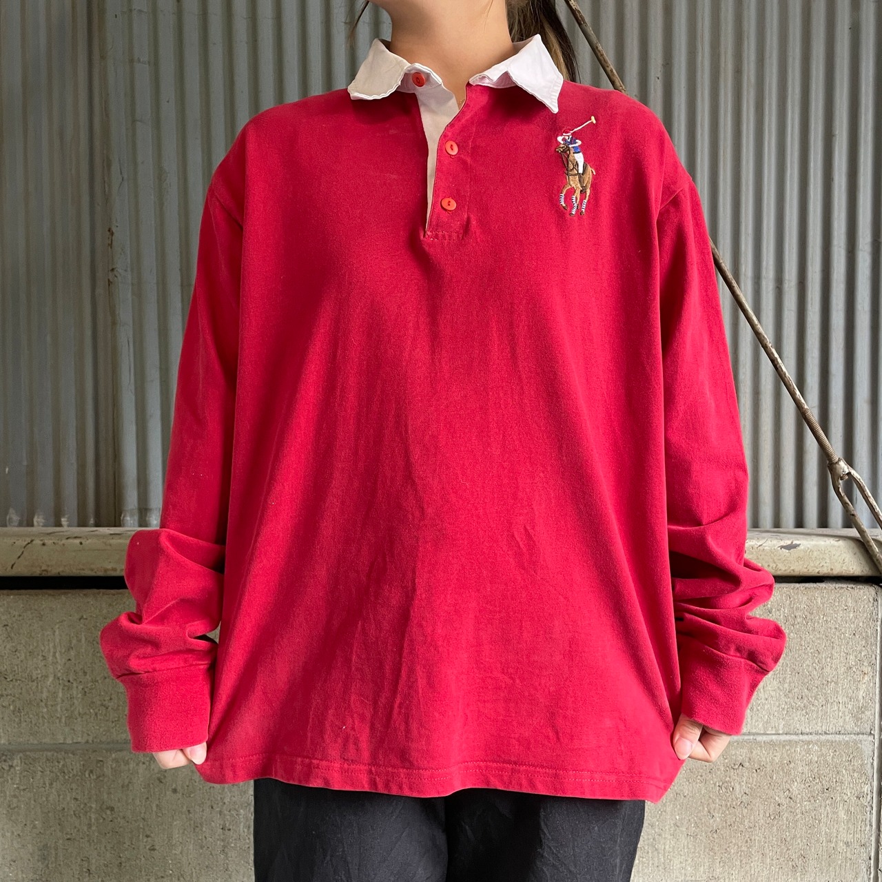 Polo by Ralph Lauren オールドラルフローレン ビッグポニー ラガー 