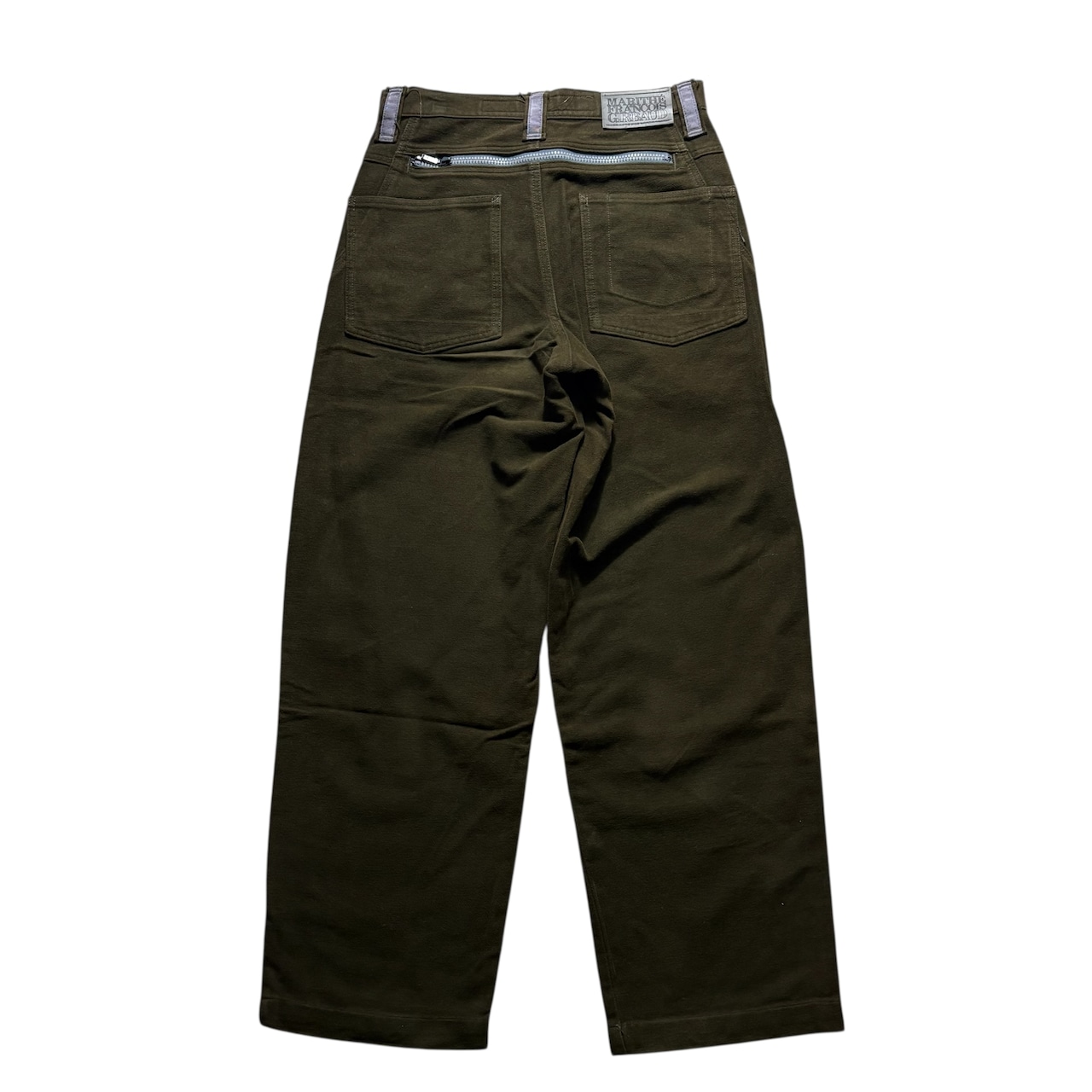 vintage MARITHE FRANCOIS GIRBAUD brushed cotton pants