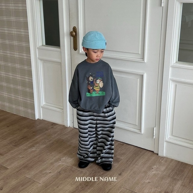 《送料無料》予約:ハニーベアトレーナー【MIDDLENAME】