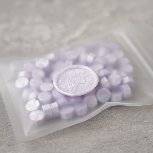 011-20152　Sealing Wax Beads　Mono　Spark　Pale Purple