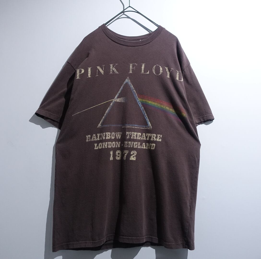 “PINK FLOYD” Brown Print Design Band T-Shirt
