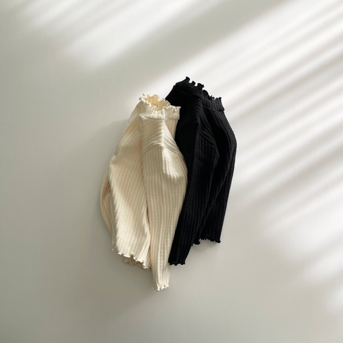 80-140  / AW mellow rib tops〔AWメローリブトップス〕