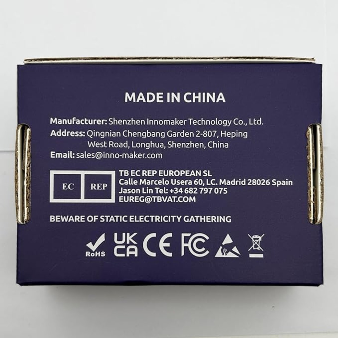 InnoMaker USB 3.0 UVCカメラモジュール IMX415センサー搭載 4K@30FPS & 1080P@60FPS プラグ ...