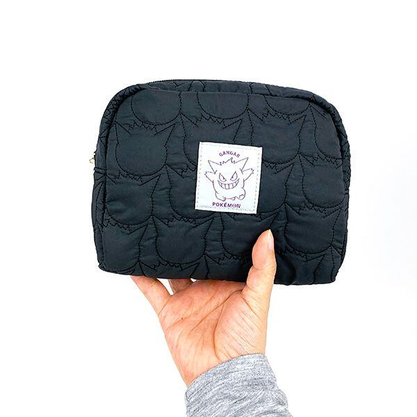 ポケットモンスター ボックスポーチ ゲンガー コスメポーチ ブラック