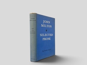 【SL1400】【THE WORLD'S CLASSICS】Milton's Prose: A Selection(1963) /John Milton