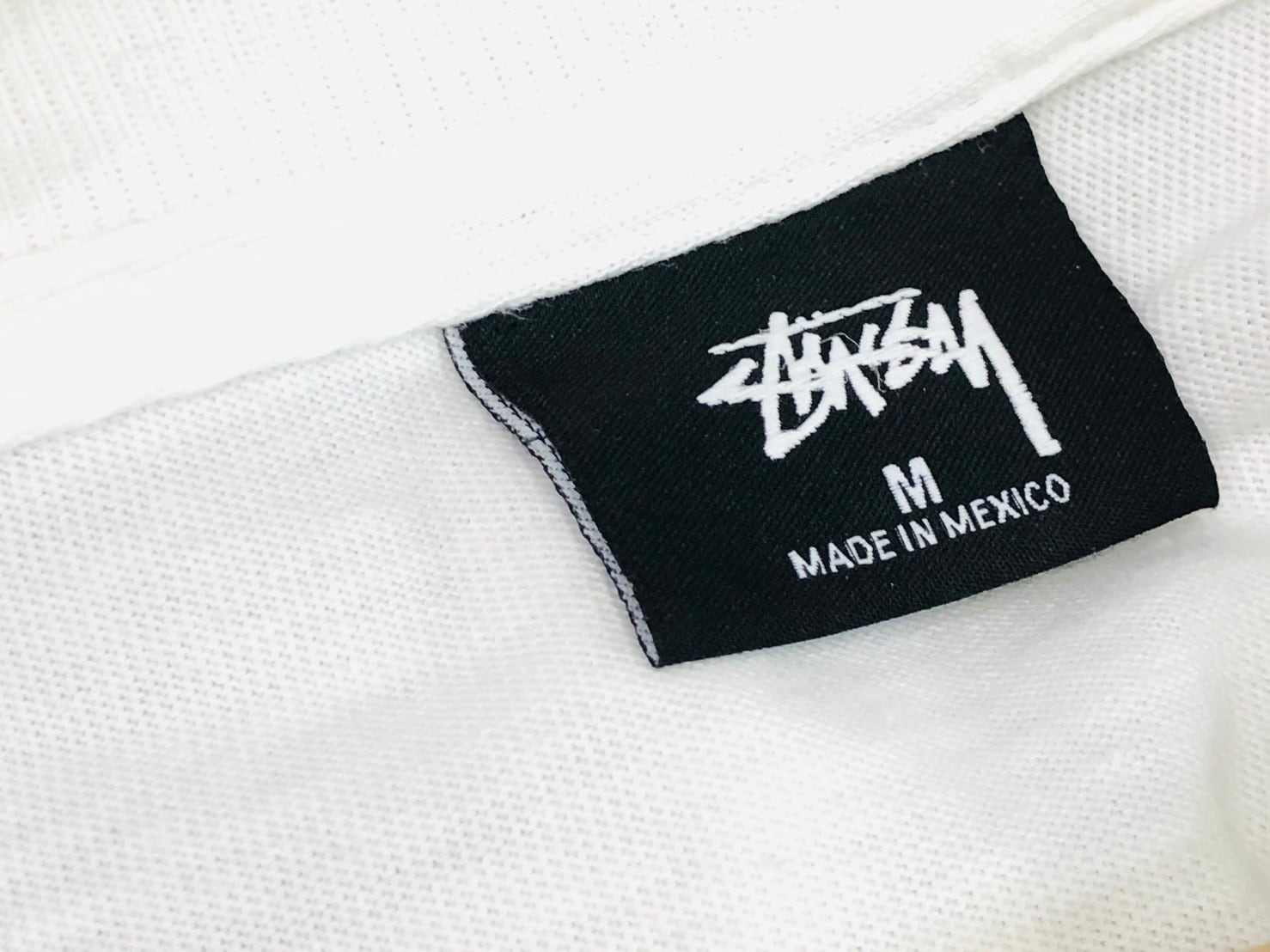 STUSSY PRINTEMPS ETE 2019 CAMPAIGN TEE WHITE MEDIUM 50JG7346  