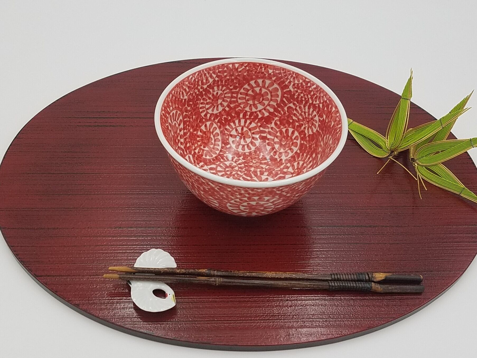 内外蛸唐草ミニ丼赤 | 西山錦華堂