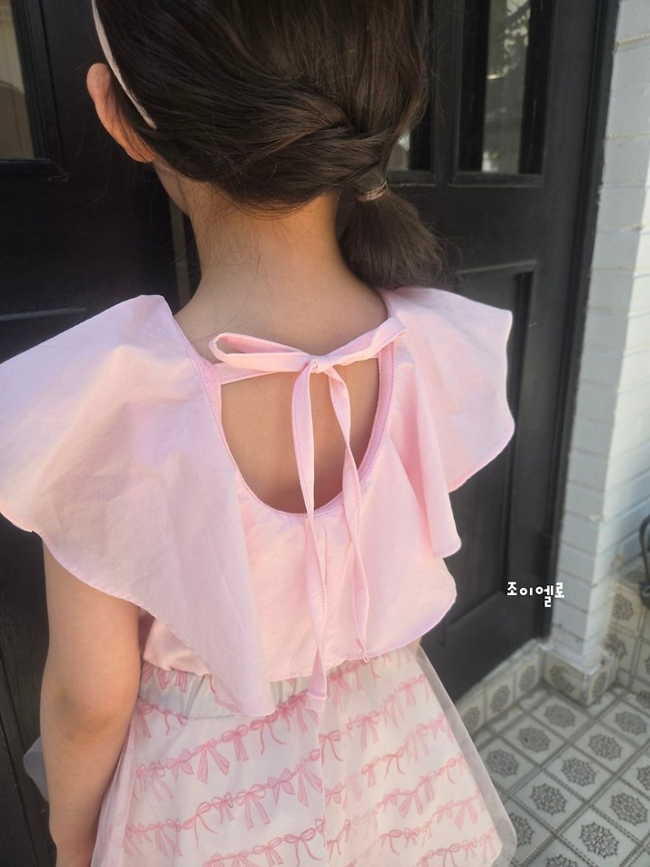 [GIOIELLO] Color-block Sleeveless (XL/XXL) / [조이엘로] 훌배색나시 (XL/XXL)