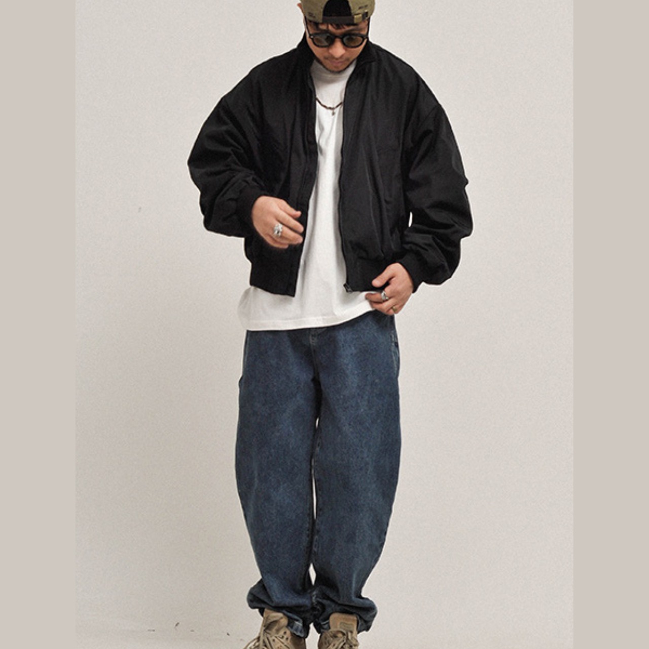 ヴィンテージブルー デニムパンツ N3392 - 7