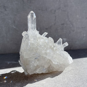 ゼッカ産水晶クリアクォーツ クラスター24◇ Clear Quartz From Zeca de Souza ◇天然石・鉱物・パワーストーン