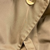 80s CHAPS RALPH LAUREN チャップス ラルフローレン ライナー付き ステンカラーコート 42S/ベージュ メンズ ビンテージ