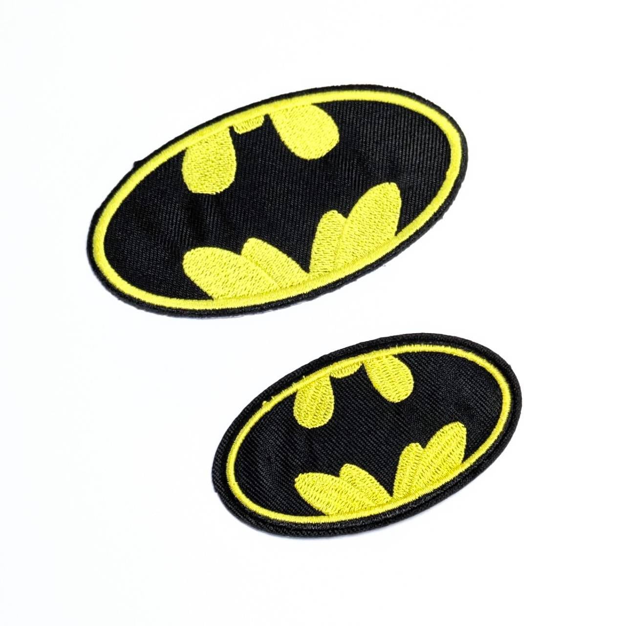 送料無料！ ★刺繍アイロンワッペン★【 BATMAN ( バットマン )   】単品 1枚 〚アメリカン雑貨 アメトイ〛