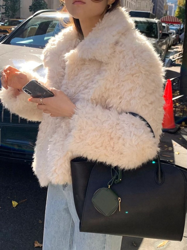 [OUNCE] boston fur jacket