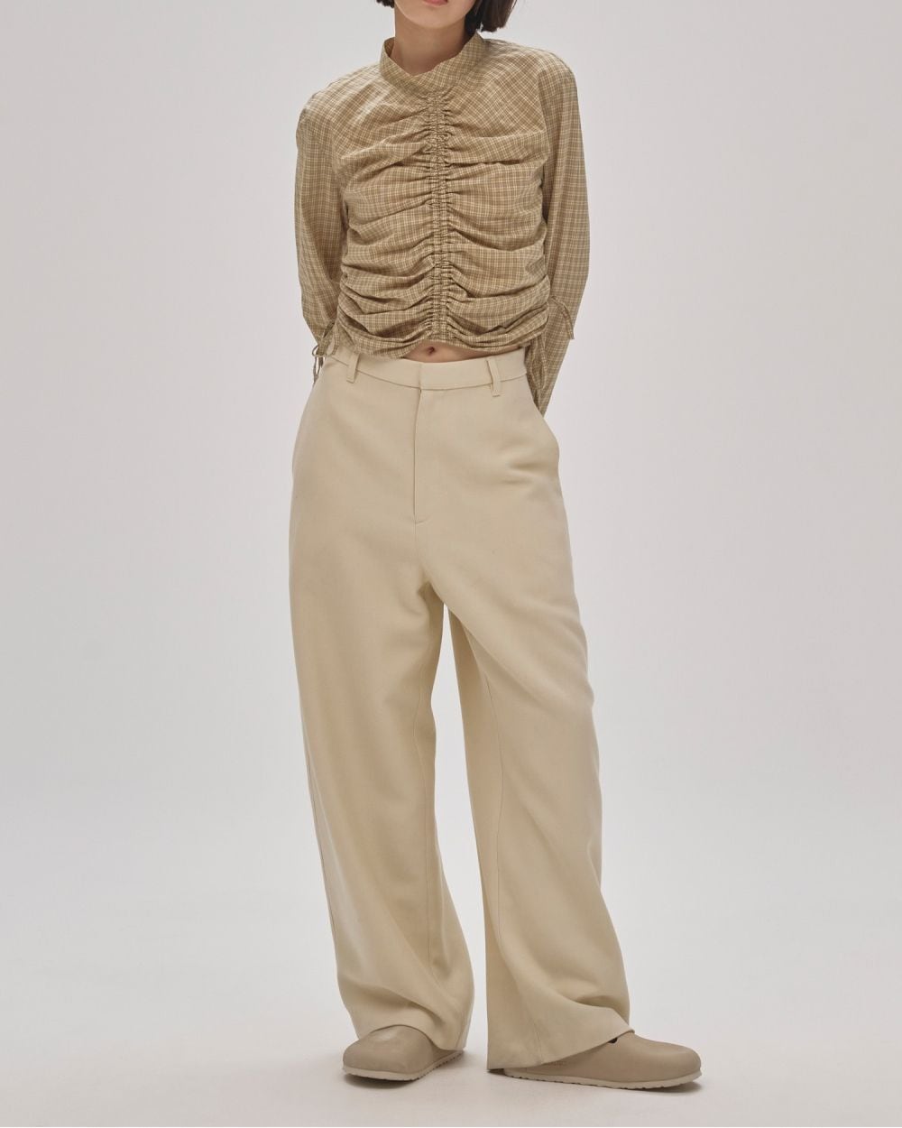 TODAYFUL(トゥデイフル) Wide Cocoon Trousers | サウスオレンジ