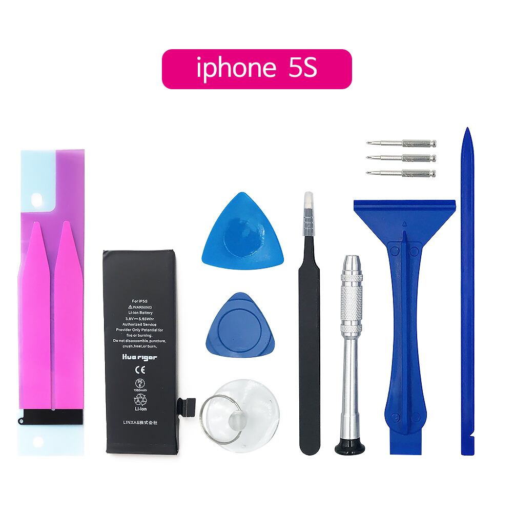 PSE認証】iphone5C バッテリー 交換用工具セット 1510mAh 互換