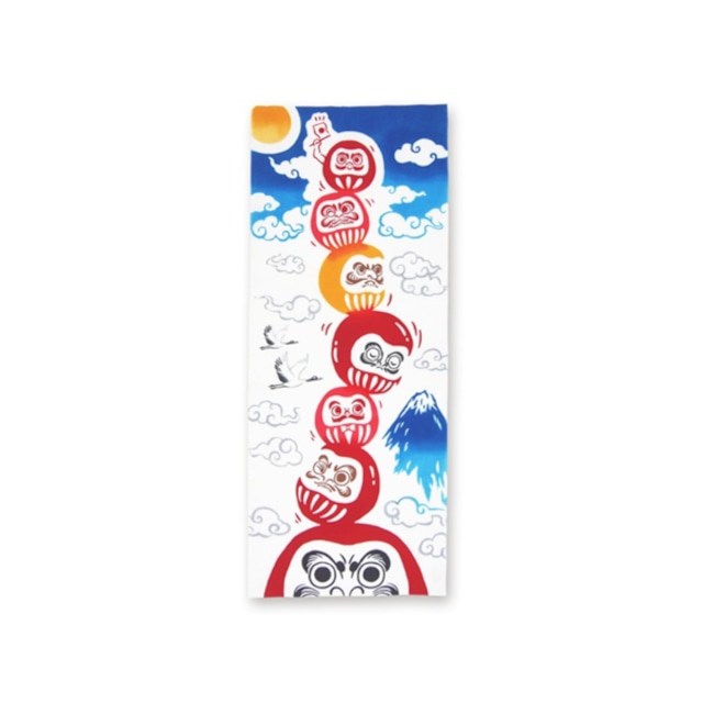 kenema手ぬぐい　だるま落ちず