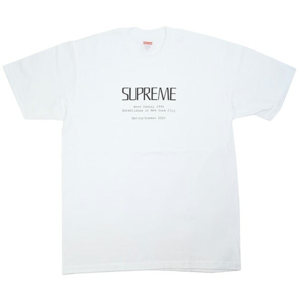 supreme 20ss anno domini tee M 白