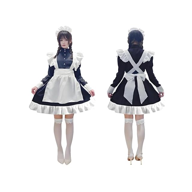 K071 涼宮ハルヒの憂鬱 朝比奈みくる 紫 メイド服 風 ハロウィン