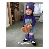 【取寄】Tiny Hiker レオパードワンピース｜冬服｜韓国子供服