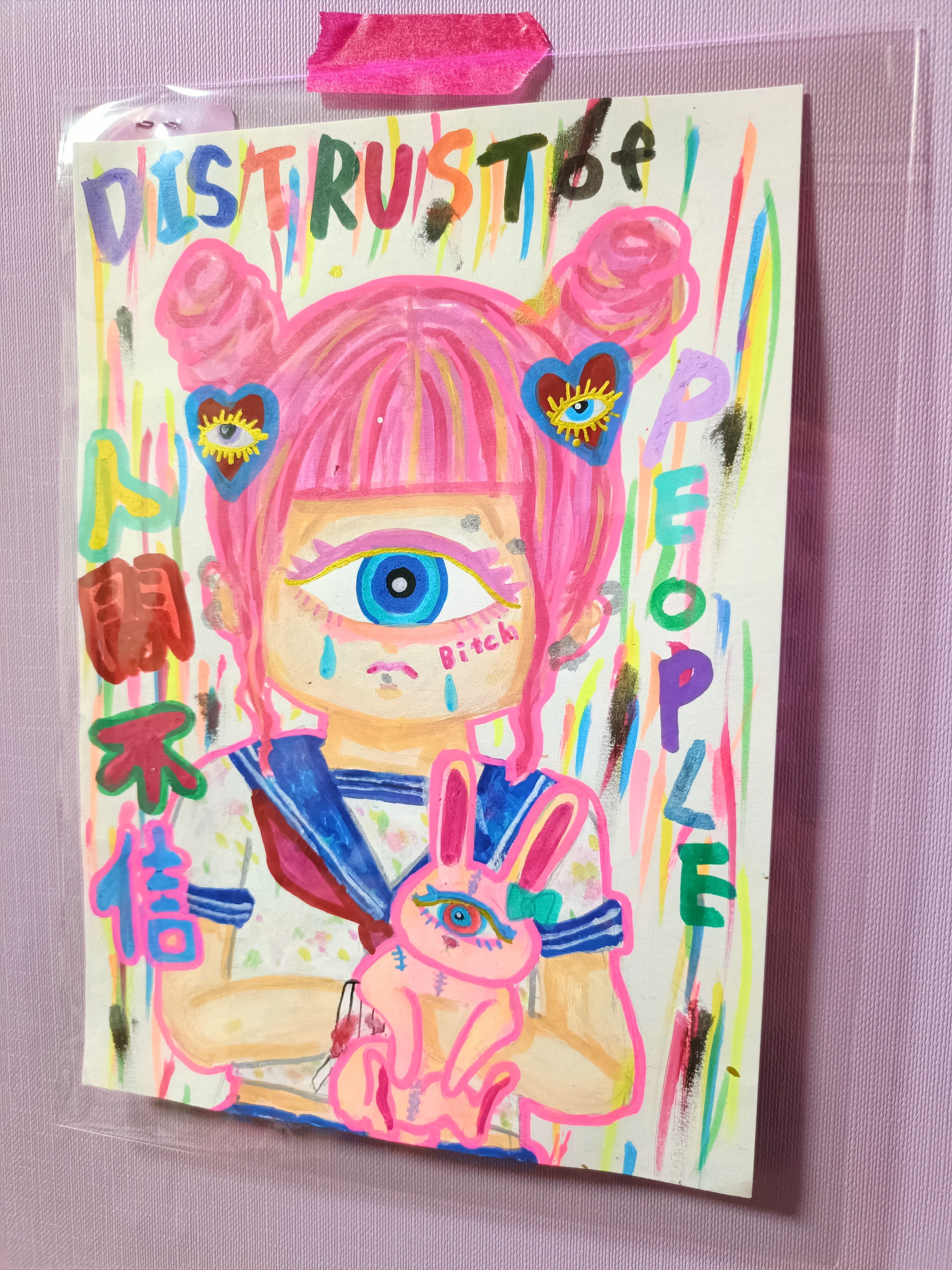 愛と狂気のマーケット出展作品】Icono-Eye-Drawings- | Icono-Eye