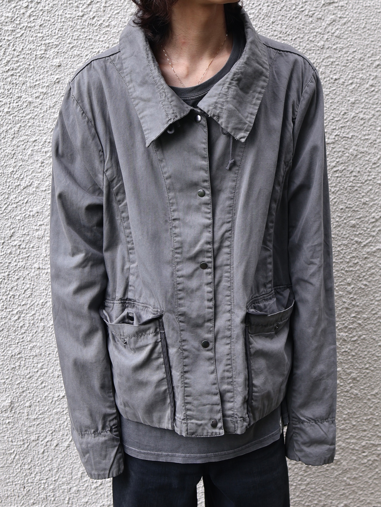 casual cotton shirt jacket