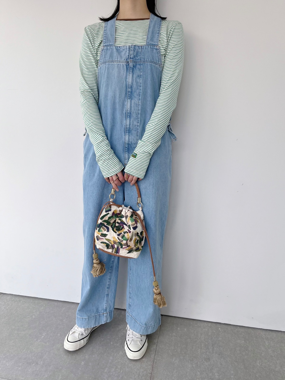 CURRENTAGE Loose fitting overall | KOKO