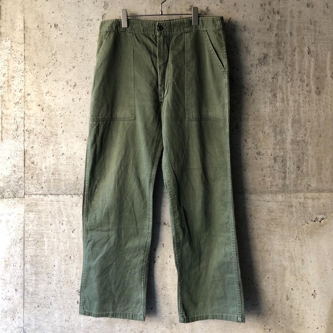GD442 US ARMY 米軍 アメリカ軍 ベイカーパンツ 70s OG107